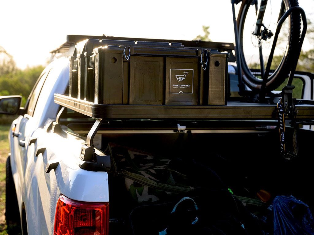 Front Runner Pickup Truck Roll Top Slimline II Load Bed Rack Kit / 1475(W) x 1358(L)