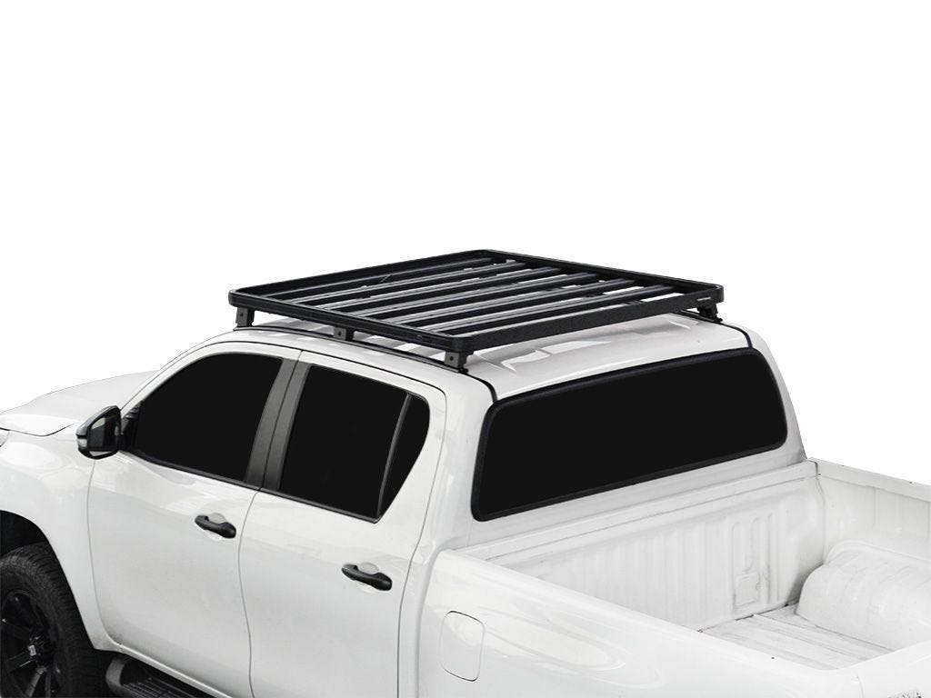 Front Runner Toyota Hilux Revo DC (2016-Current) Track & Feet Slimline II Roof Rack Kit