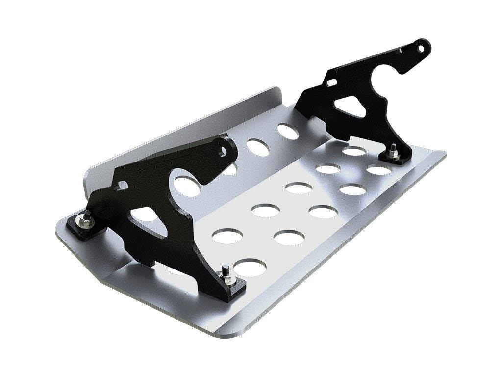 Land Rover Defender Sump Guard (6mm Aluminum) - by Front Runner