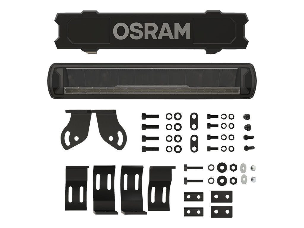 Front Runner 12" OSRAM LED Zusatzscheinwerfer MX250-CB / 12V / 24V / Kombilicht & Halterungs Kit