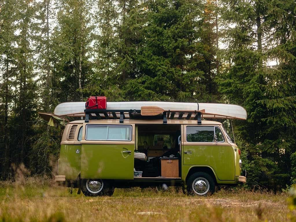 Front Runner Volkswagen T2 Transporter/Kombi Slimline II Roof Rack Kit / Tall