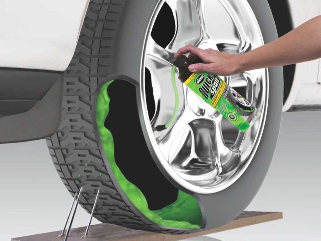 Quick Spare Tire Repair Canister - by Slime