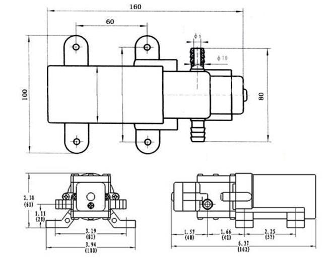 Surgeflow Compact Water System Pump 3.8l Per Min