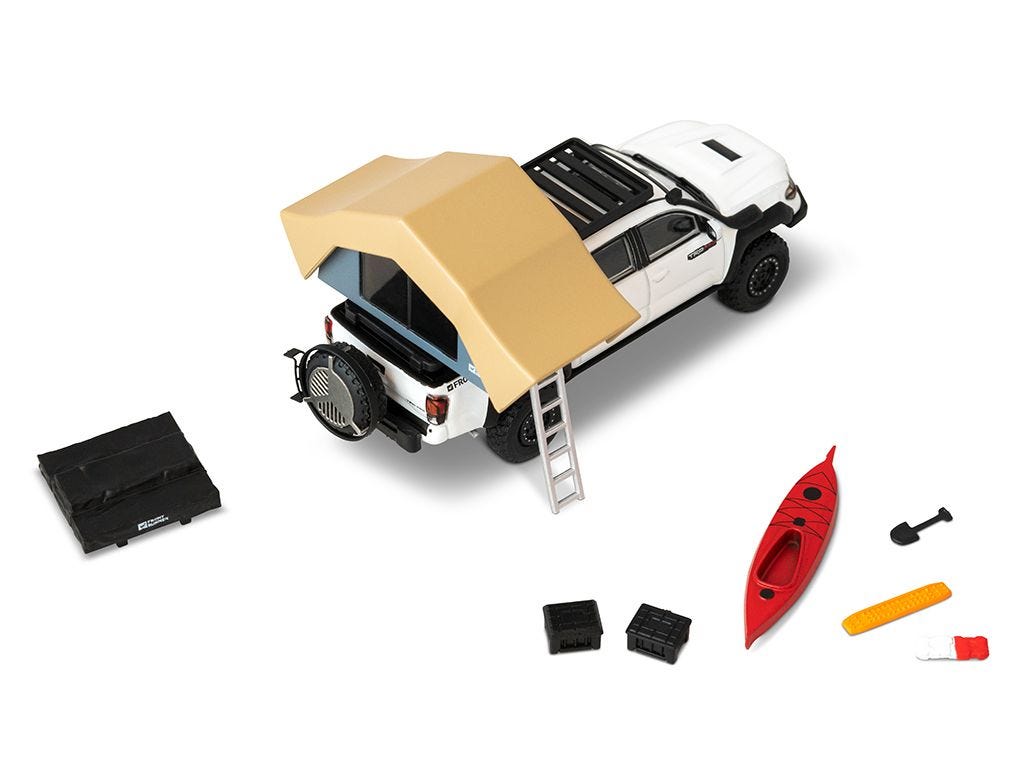 Limited Edition Front Runner Diecast Model Toyota / White