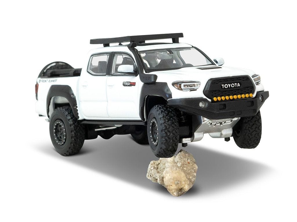 Limited Edition Front Runner Diecast Model Toyota / White