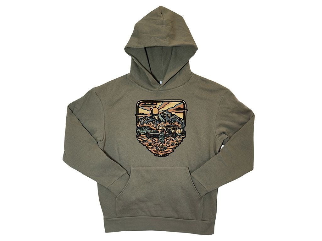 Front Runner Keep Searching Hoodie / Olive S