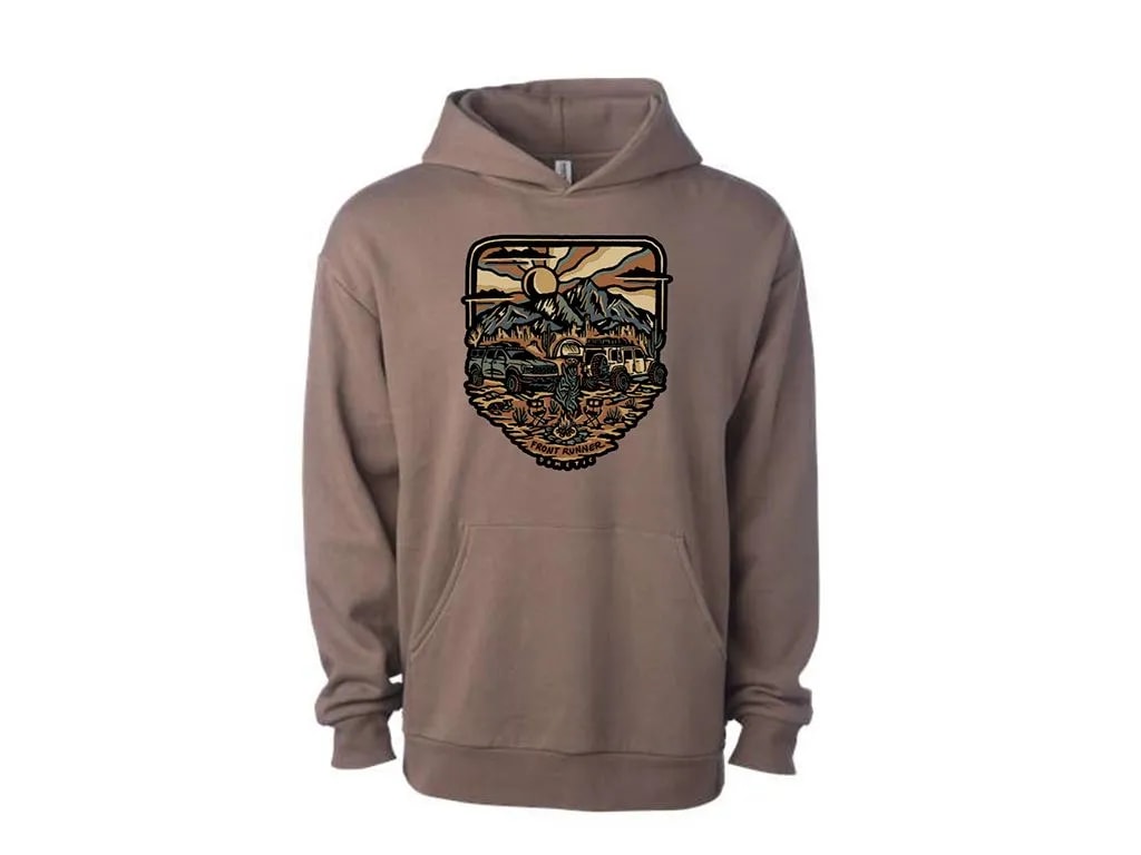 Front Runner Series Keep Searching Hoodie / Clay XL