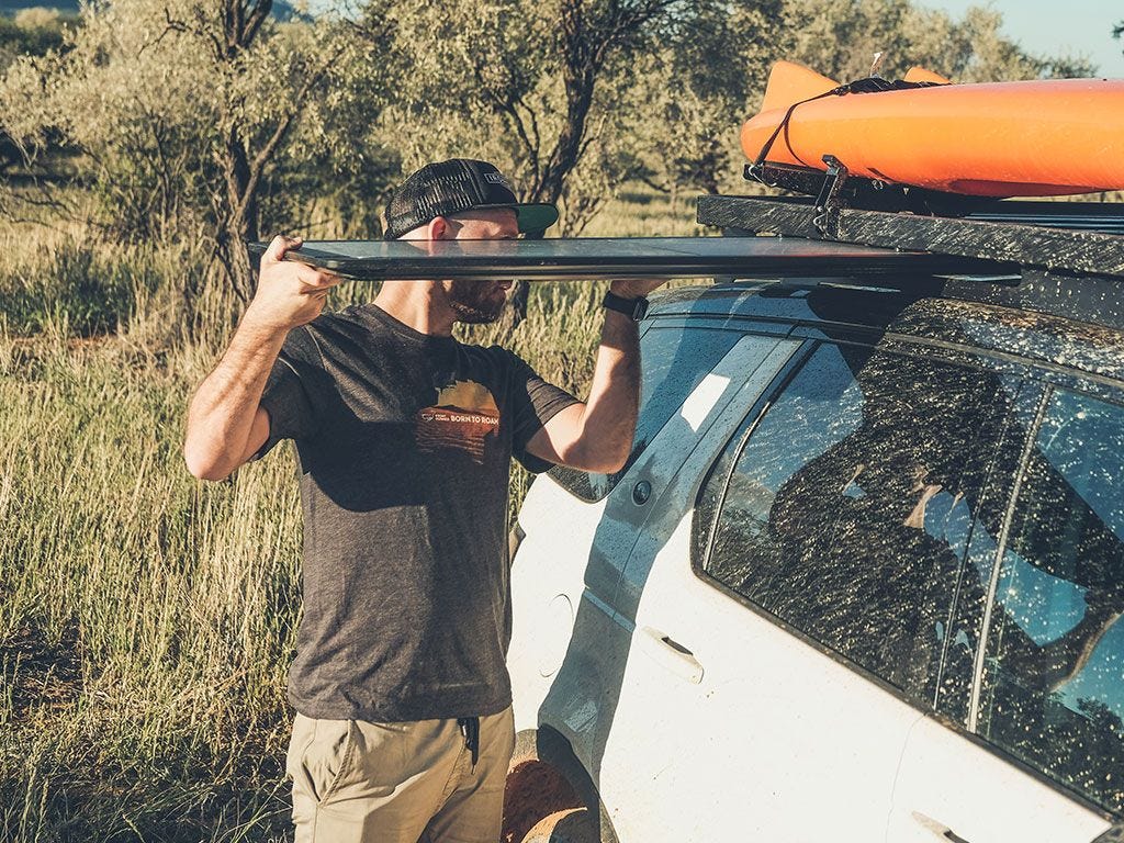 Support de rangement sous galerie pour table de camping Pro en acier inoxydable – de Front Runner