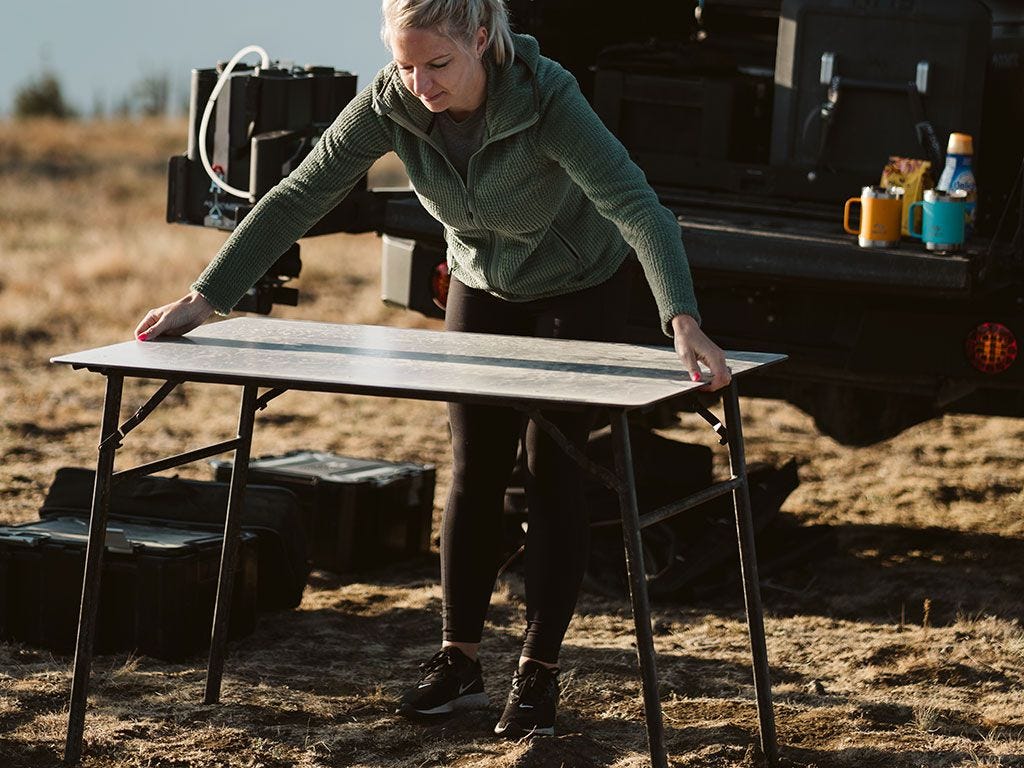 Front Runner Table sous galerie