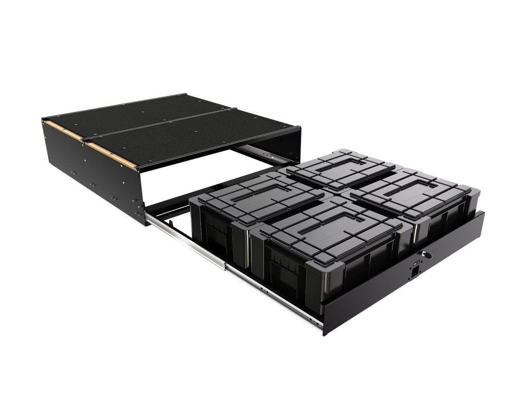 Universal Removable Box Drawer Kit - Single Height / Double Width / 1252mm Long - by Front Runner