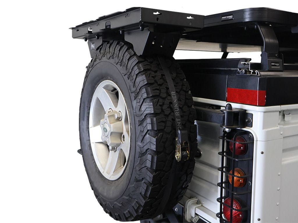 Front Runner Spare wheel mounted shelf