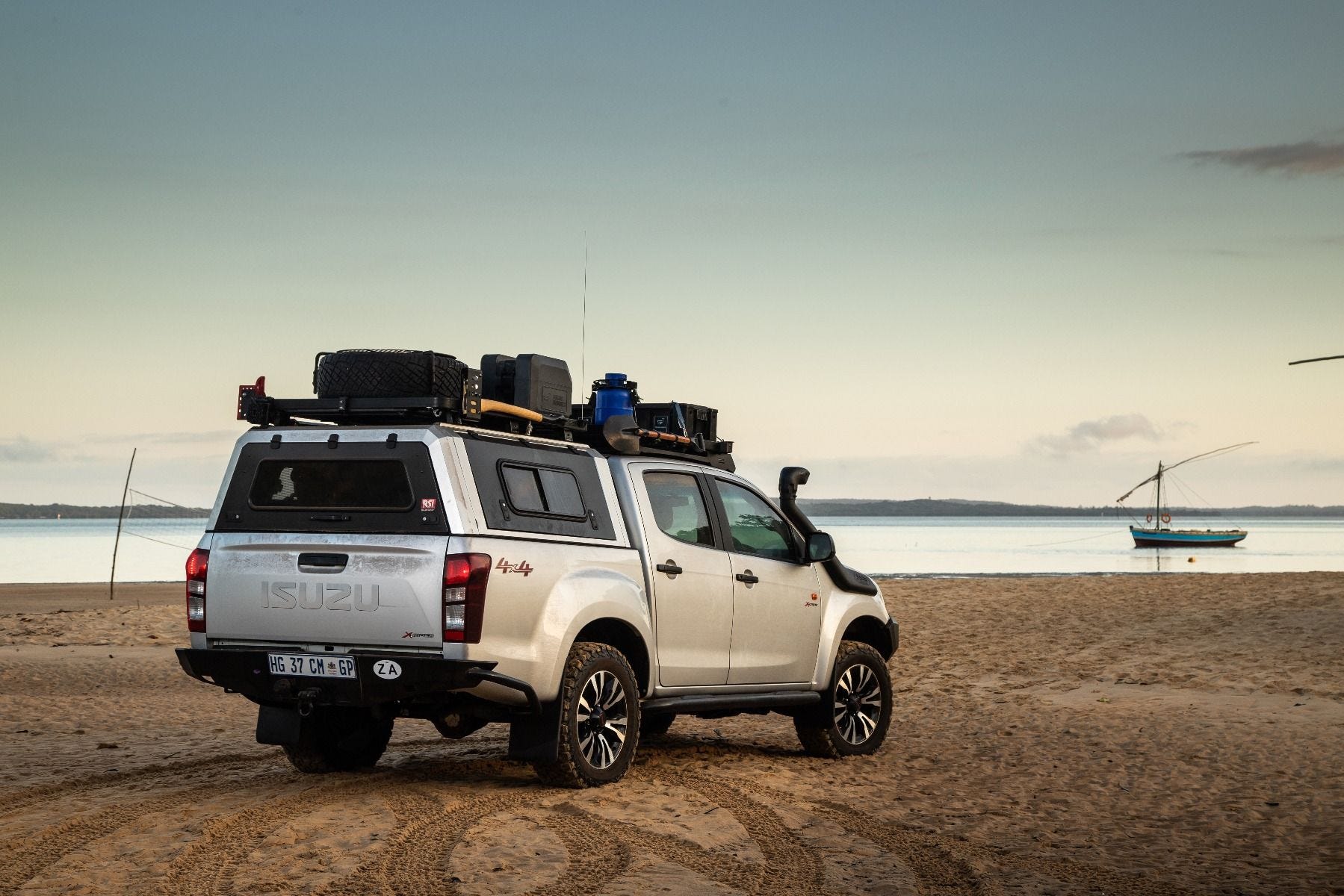 RSI Smart Canopy Slimline II-Dakrekset voor dubbele cabine / 1165 mm (B) x 1358 mm (L)