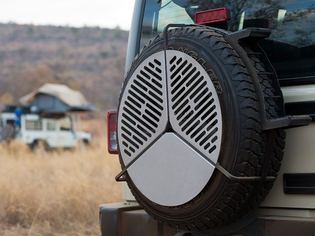 Front Runner Spare Tire Mount Braai/BBQ Grate