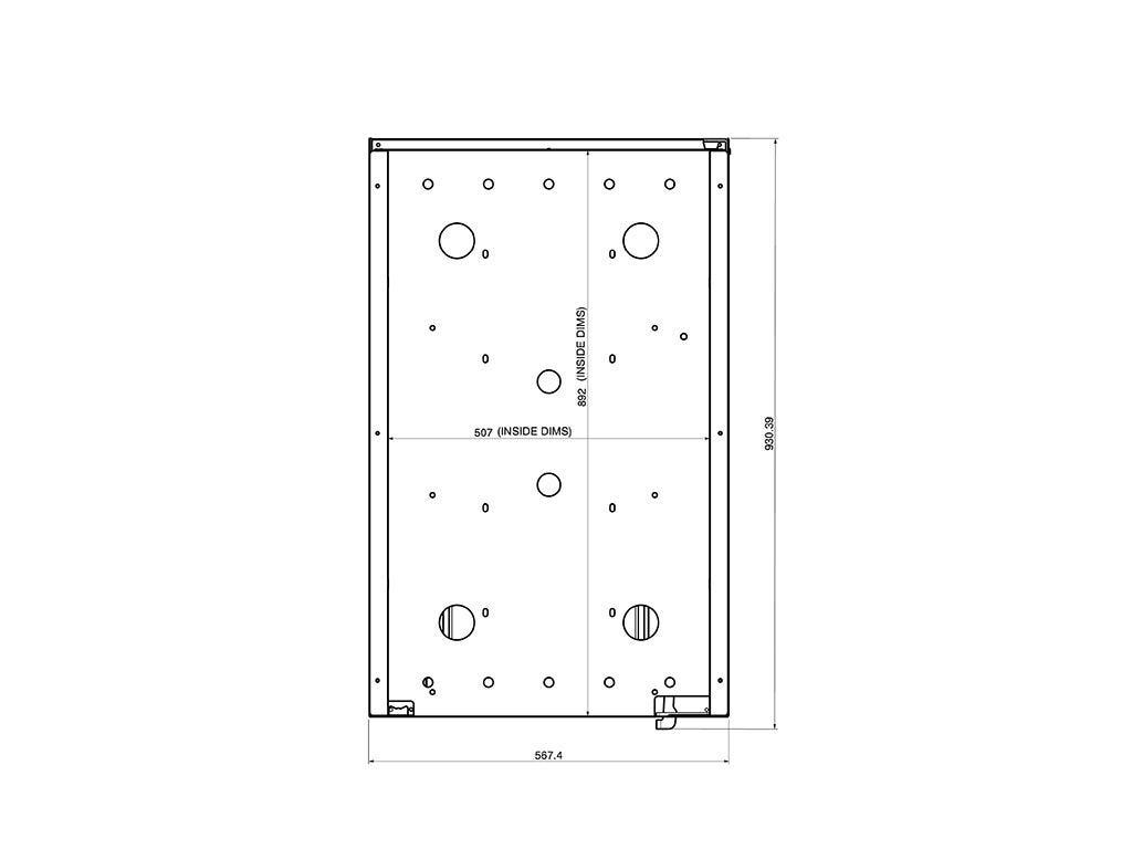 Cargo Slide/Fridge Slide / Large 75L