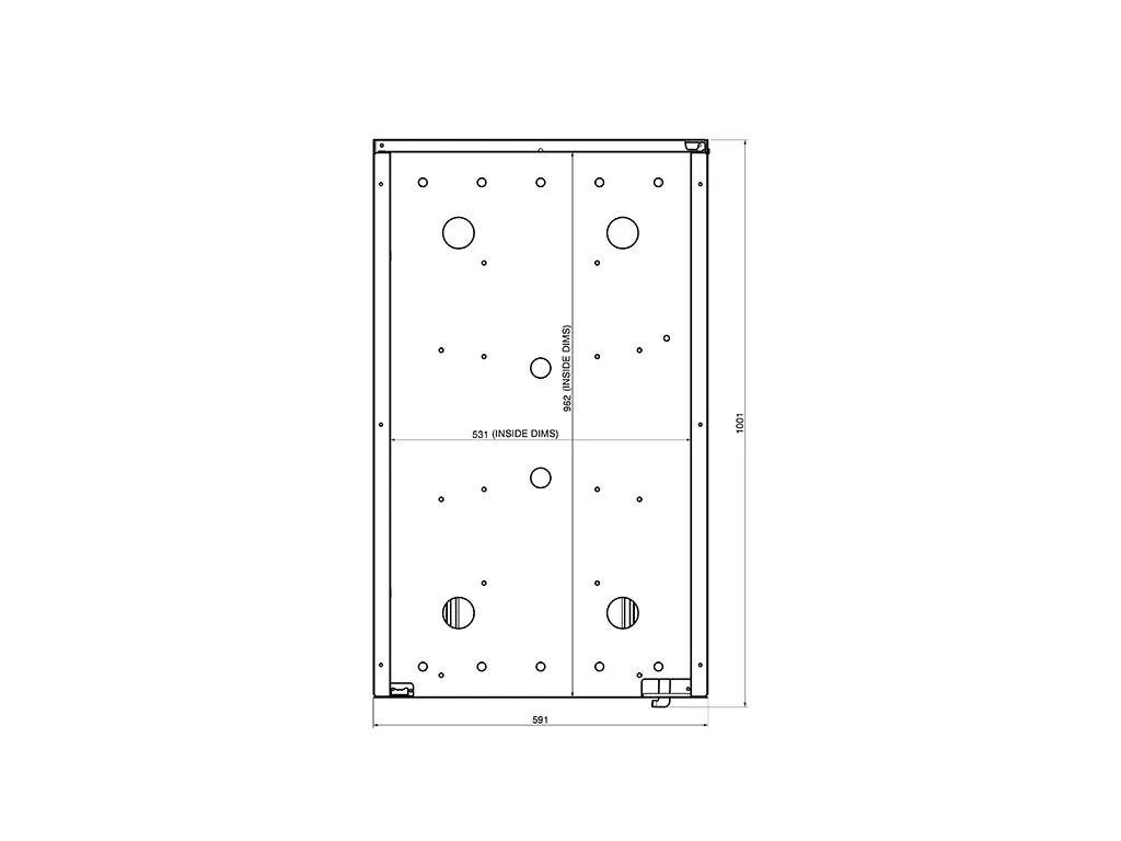 Dometic Cargo Slide/Fridge Slide 95L to 100L