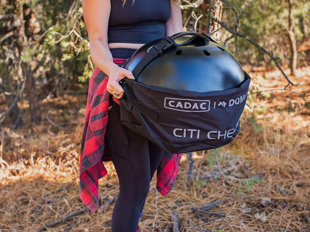 Citi Chef 40/ Black/ Portable 4 Piece/ Gas Barbeque/ Camp Cooker