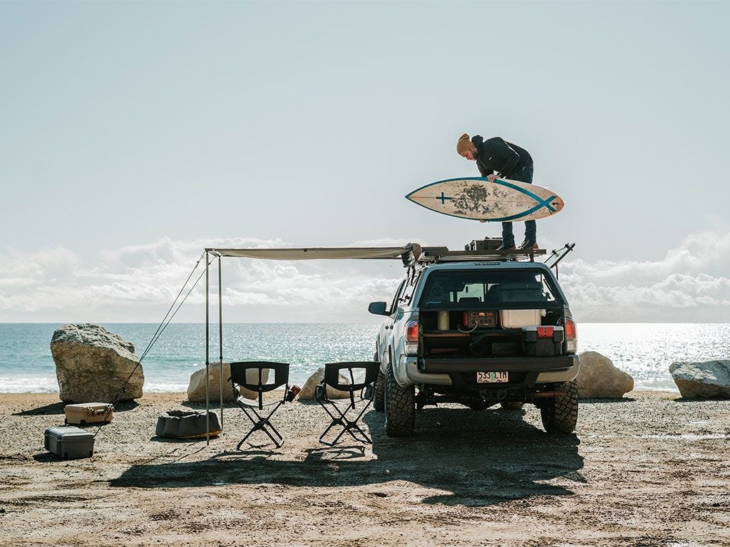 RSI Smart Canopy Slimline II-Dakrekset voor dubbele cabine / 1165 mm (B) x 1358 mm (L)