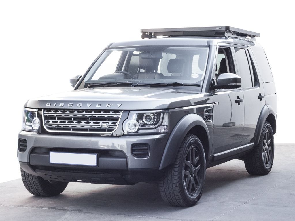 Land Rover LR3 & LR4 Discovery Roof Rack (Half Cargo Rack Foot Rail Mount w/Table Opening) - Front Runner Slimline II