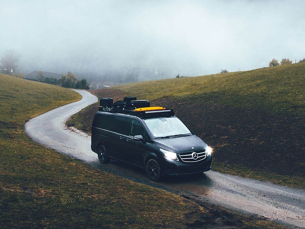 Mercedes-Benz V-Class L2 / Metris 126"WB (2014-Current) Slimline II Roof Rack Kit