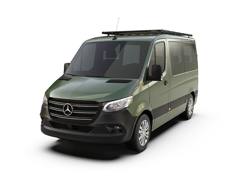 Mercedes-Benz Sprinter (L1H1/128" SWB/Standard Roof) (2006-Current) Slimpro Roof Rack Kit