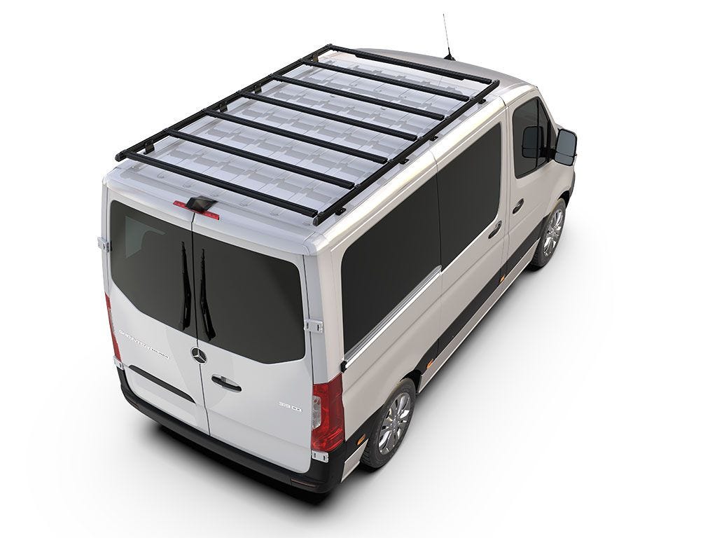 Mercedes-Benz Sprinter (L1H1/128" SWB/Standard Roof) (2006-Current) Slimpro Roof Rack Kit
