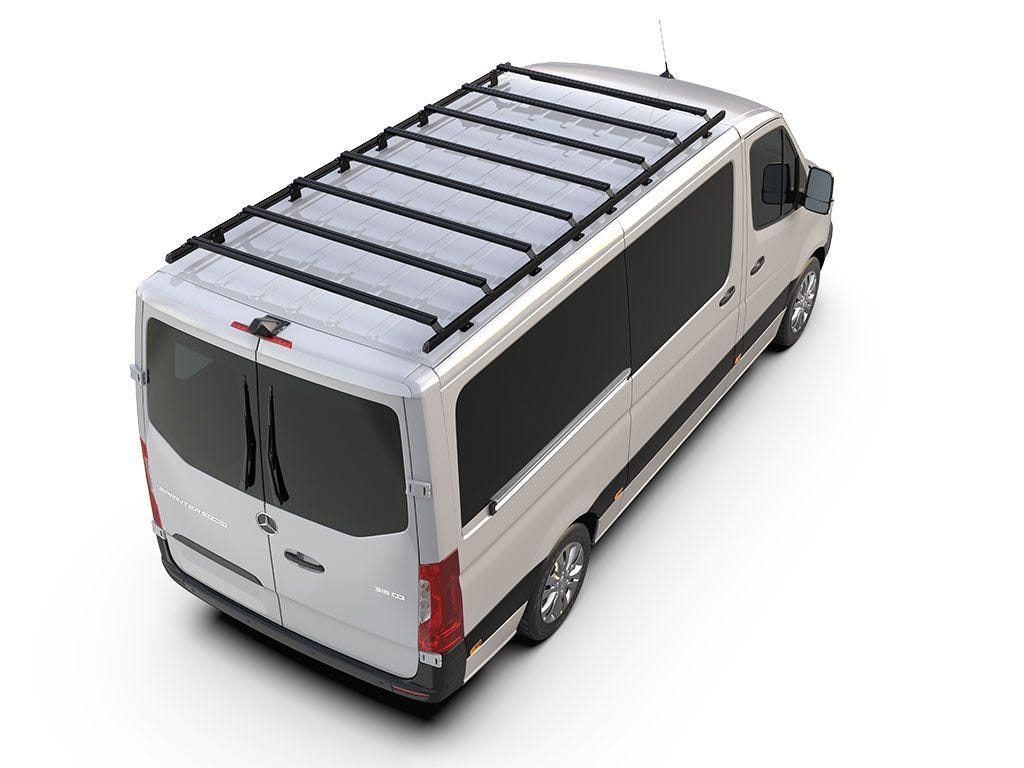 Mercedes-Benz Sprinter (L2H1/144" MWB/Standard Roof) (2006-Current) Slimpro Roof Rack Kit