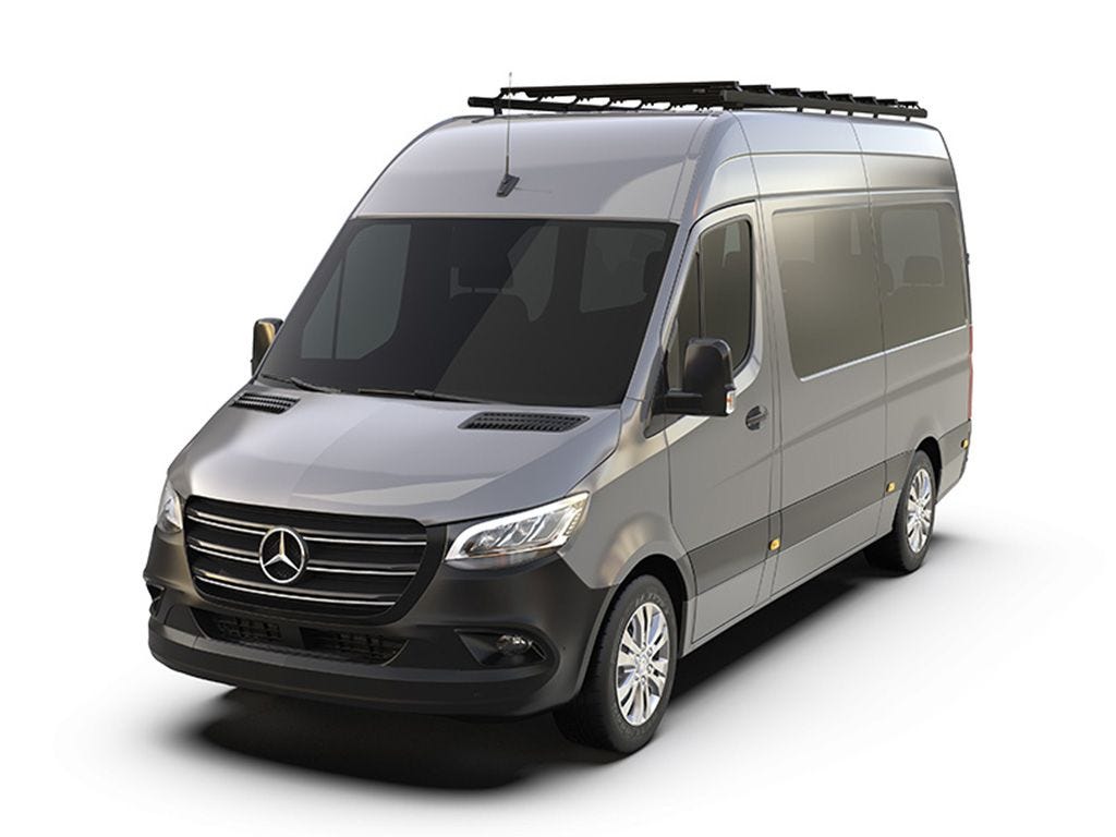 Mercedes-Benz Sprinter (L2H2/144" MWB/High Roof) (2006-Current) Slimpro Roof Rack Kit