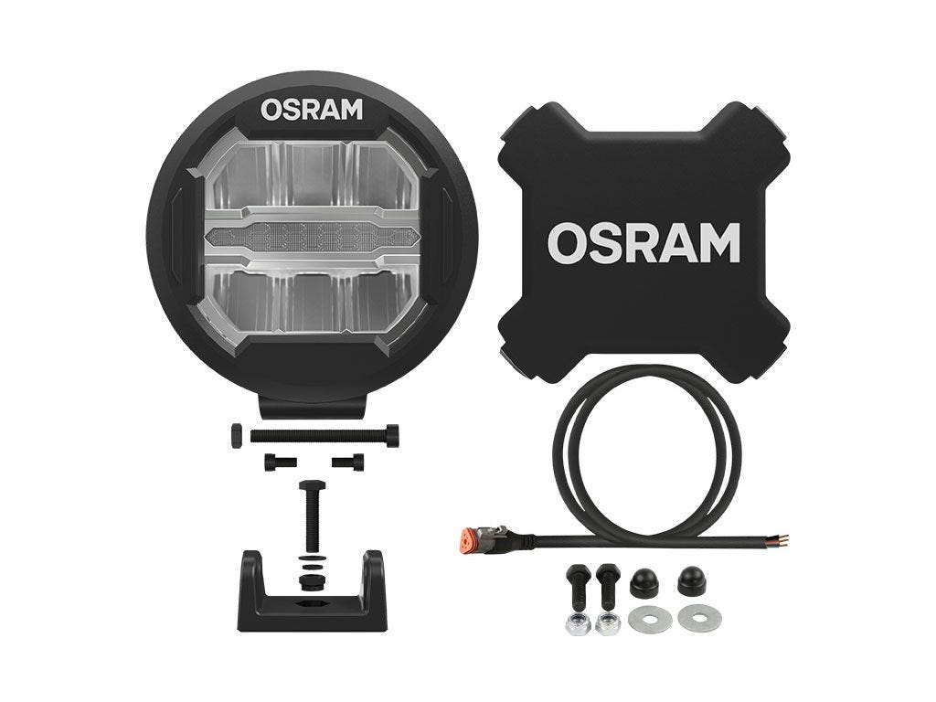 7 "OSRAM LED-lamp Rond MX180-CB / 12V / 24V / Combo Beam & Montagekit