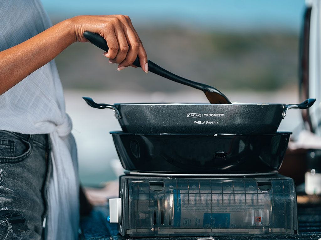 Safari Chef 30 Compact/ Portable 6 Piece/ Gas Barbeque/ Camp Cooker