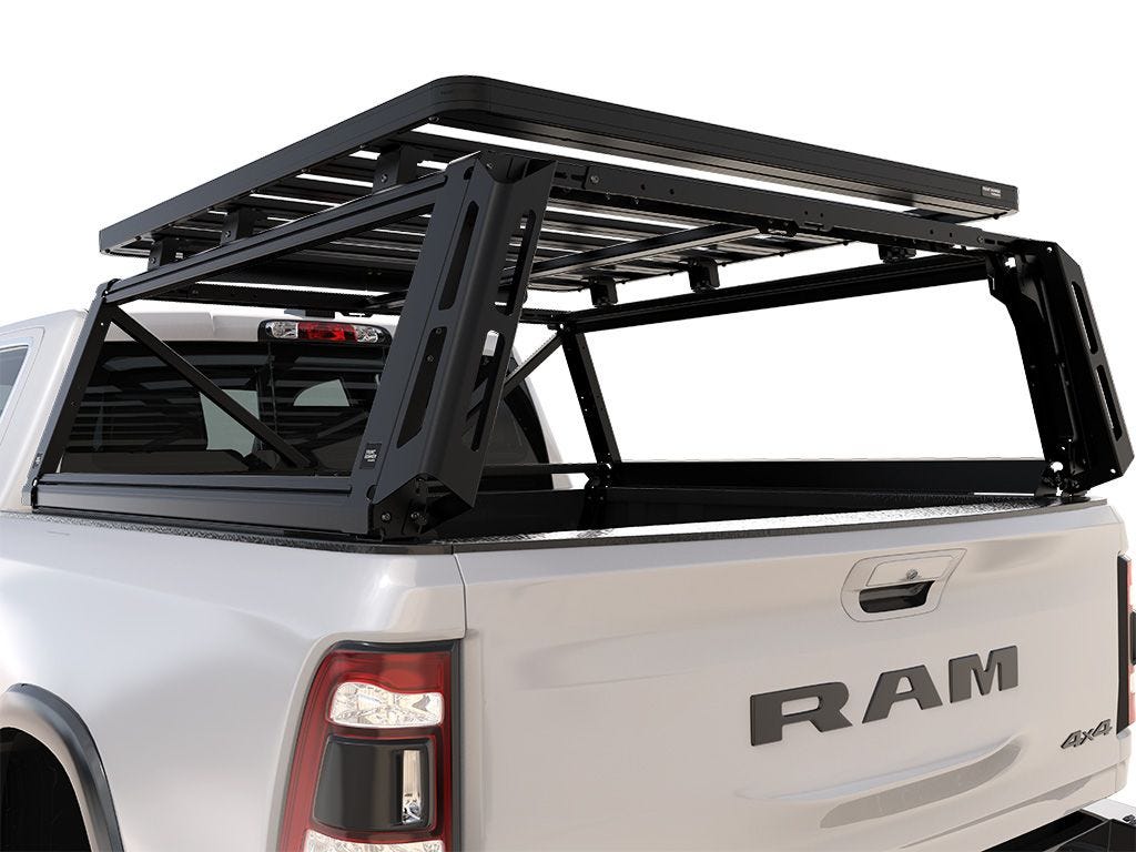 RAM 1500 (5. Gen.) 4-Türer Crew Cab 5'7" Box (2019 - Heute) Pro Ladeflächenträger mit Slimline II Plattform