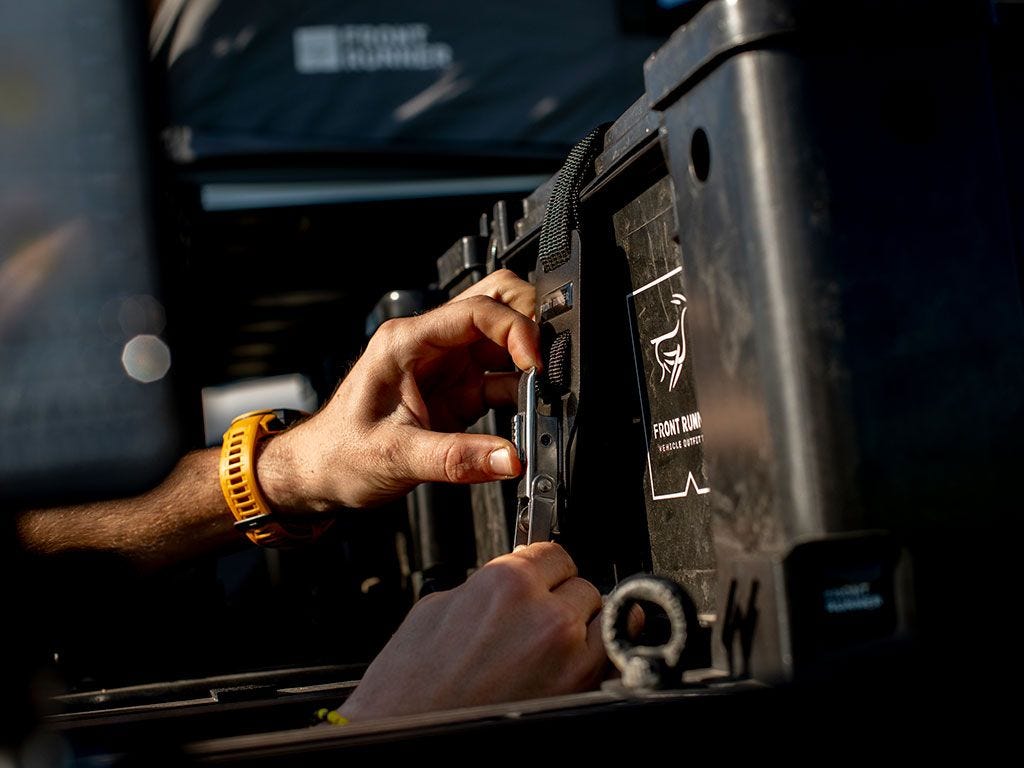 Lockable Storage Strap Down