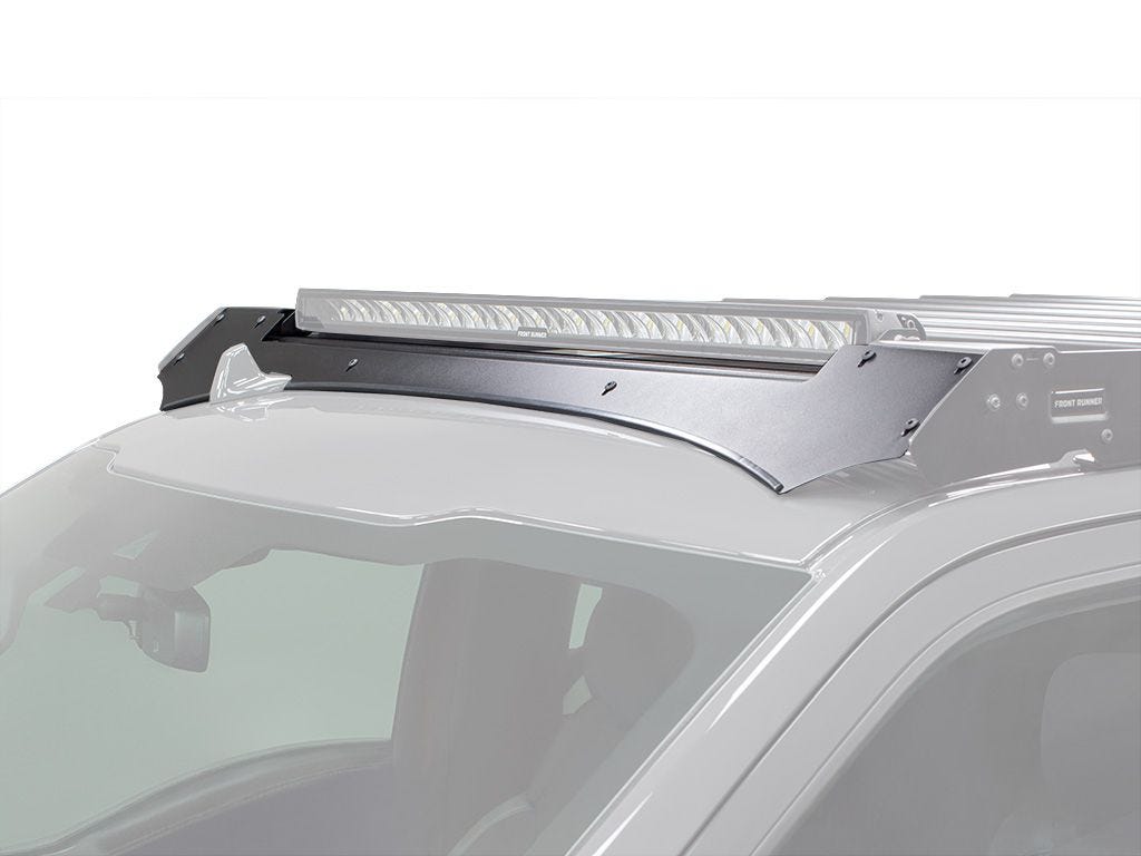 Ford F-150 Crew Cab w/ Sunroof (2015-2020) Slimsport Rack 40" Light Bar Wind Fairing