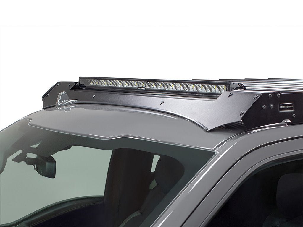 Ford F-150 Crew Cab w/ Sunroof (2015-2020) Slimsport Rack 40" Light Bar Wind Fairing