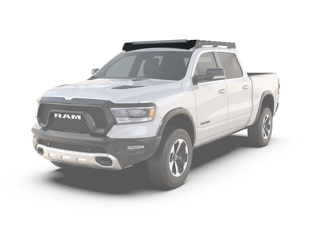 RAM 1500 Crew Cab (2019-Current) Slimsport Rack 40" Light Bar Wind Fairing