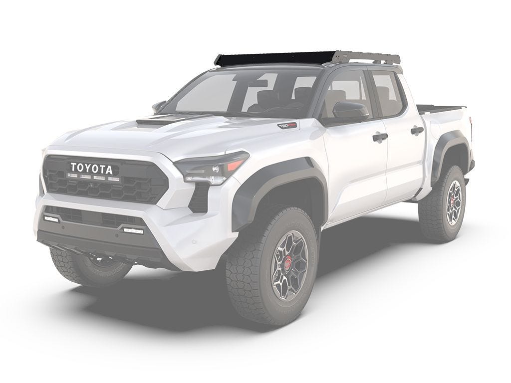 Toyota Tacoma 4. Generation Double Cab (2024 - Heute) Slimsport Dachträger Kit Windschutzverkleidung