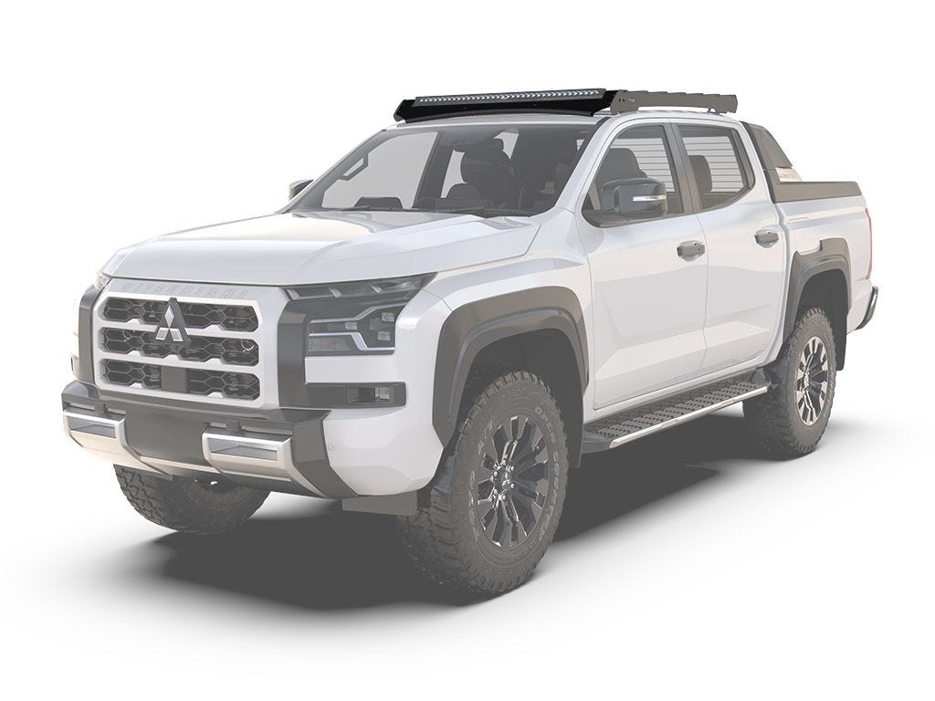 Mitsubishi Triton MV 6th Gen Double Cab (2024-Current) Slimsport Rack Wind Fairing / Light Bar Ready