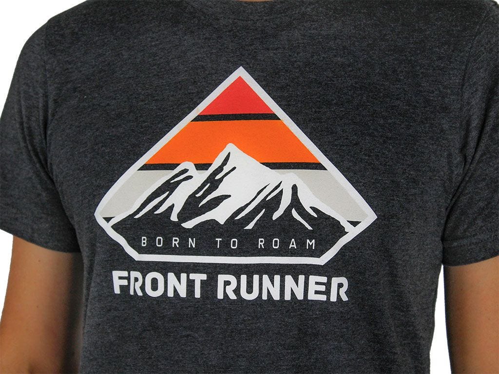 Born To Roam T-Shirt / Mountain Peaks M