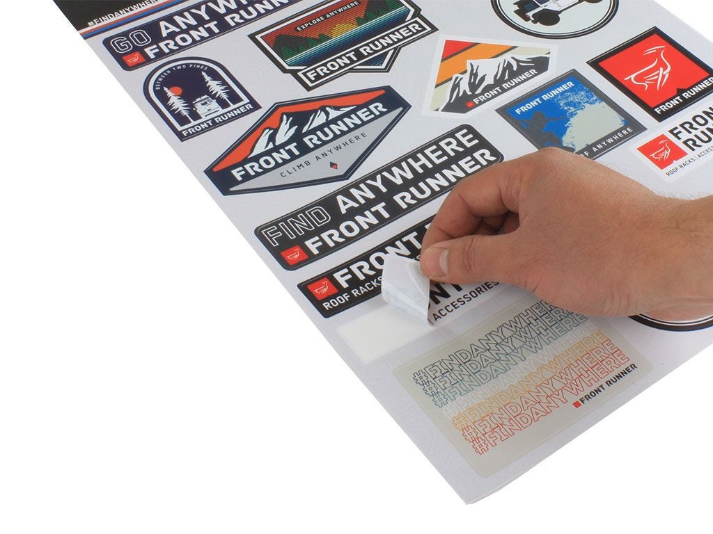 Find Anywhere Sticker Sheet