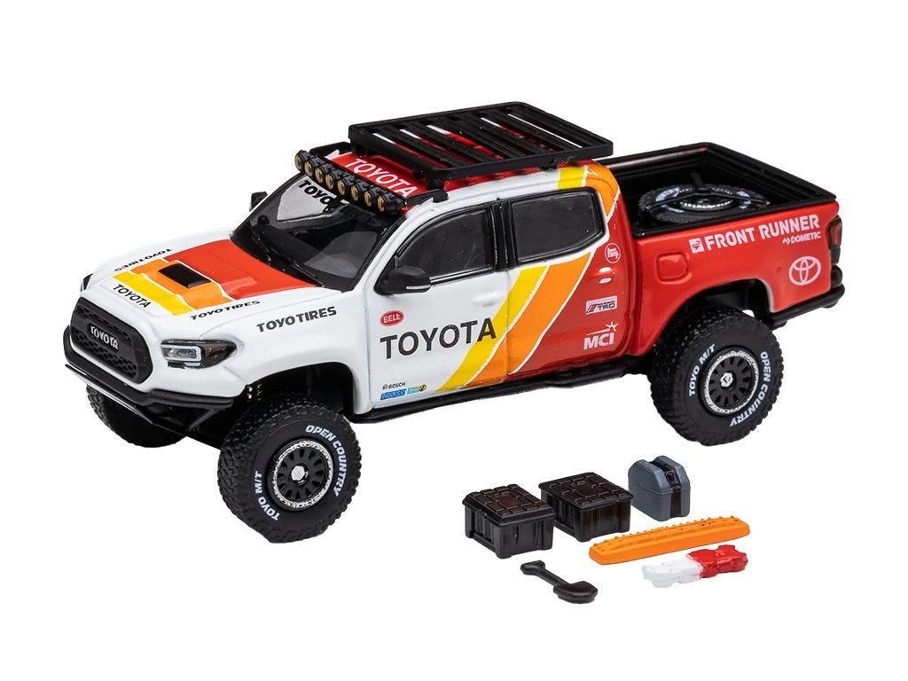 Limited Edition Toyota Hilux/Tacoma TRD Diecast Model Set