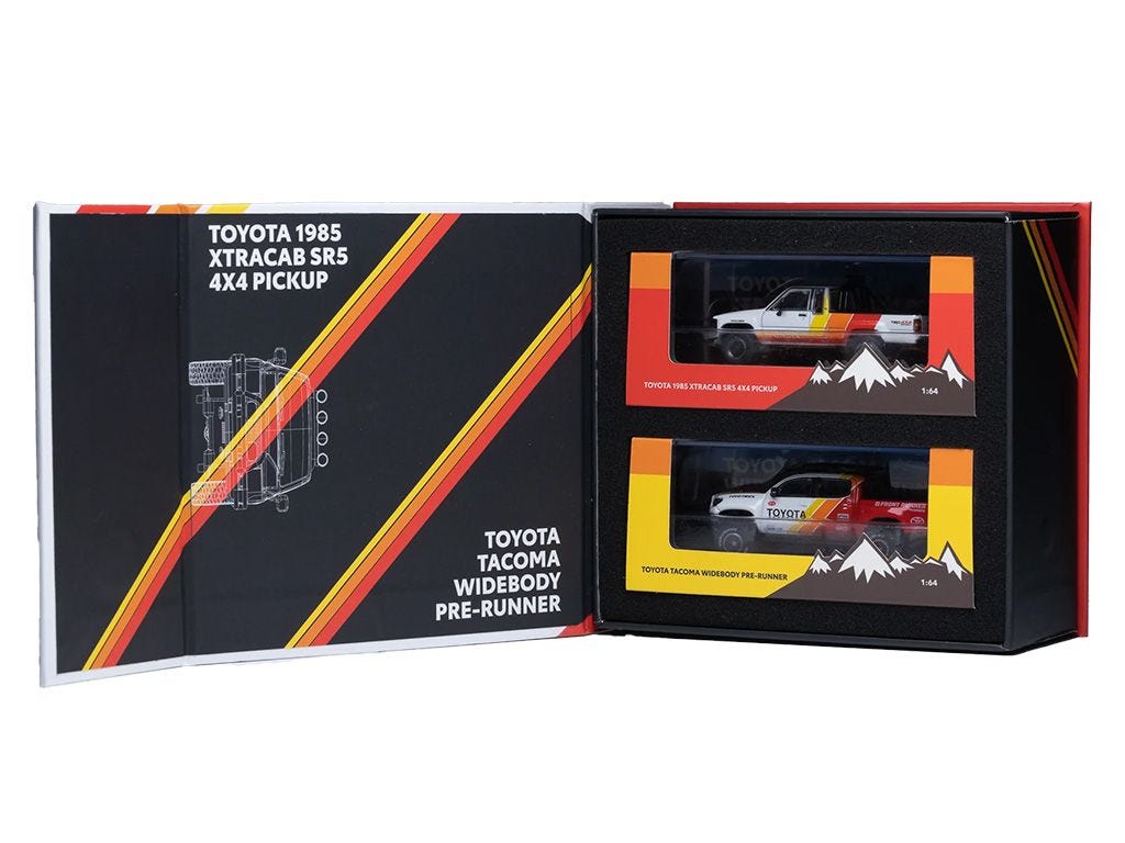 Limited Edition Toyota Hilux/Tacoma TRD Diecast Model Set