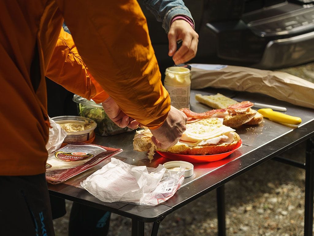 Pro Stainless Steel Camp Table Kit