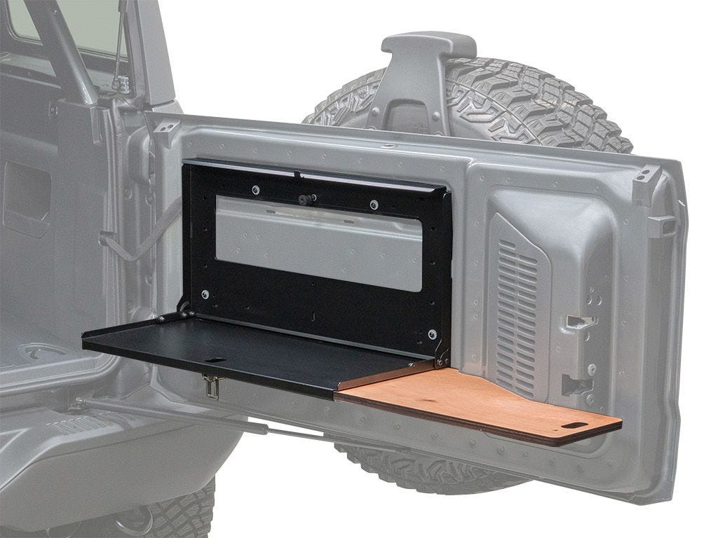 Ford Bronco (2021 - Heute) Klapptisch für die Fahrzeugheckklappe Tischplatte