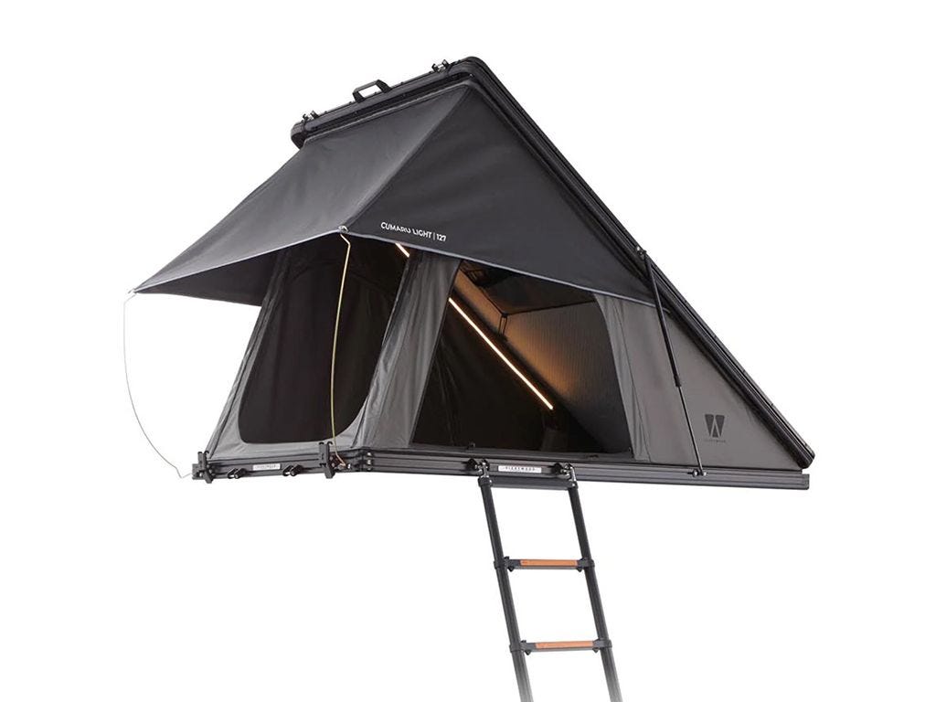 CUMARU LIGHT 127 ECO Hard Shell Roof Top Tent