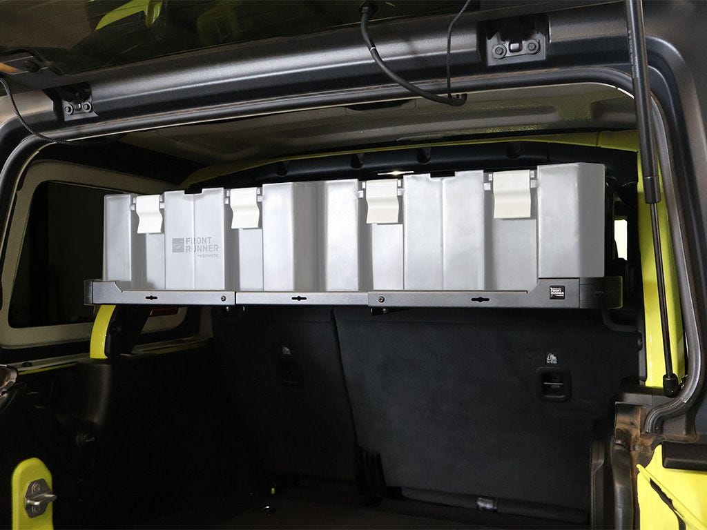 Jeep Wrangler JLU Cargo Molle Interior Shelf