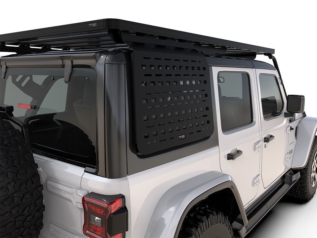Jeep Wrangler JLU 4 Door Exterior Rear Window Molle Panel Kit / RHS