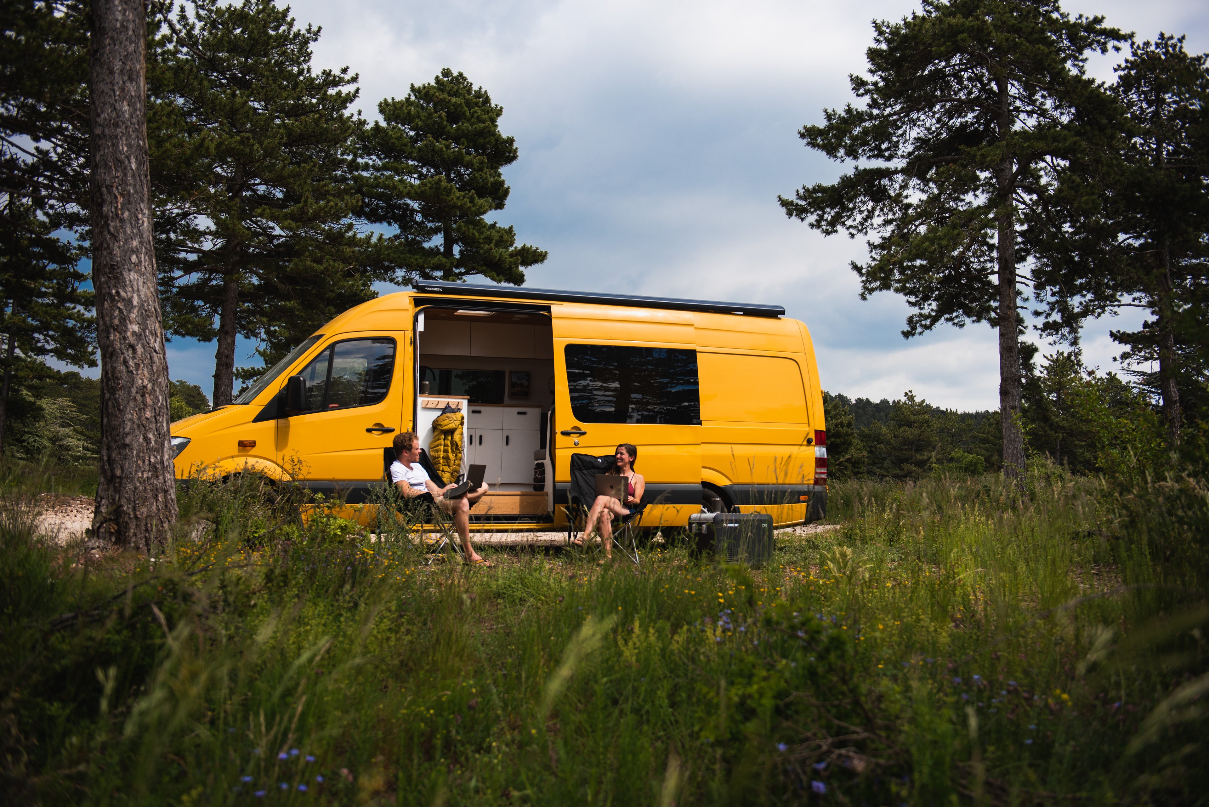 Charlie, Dale and their Climbingvan