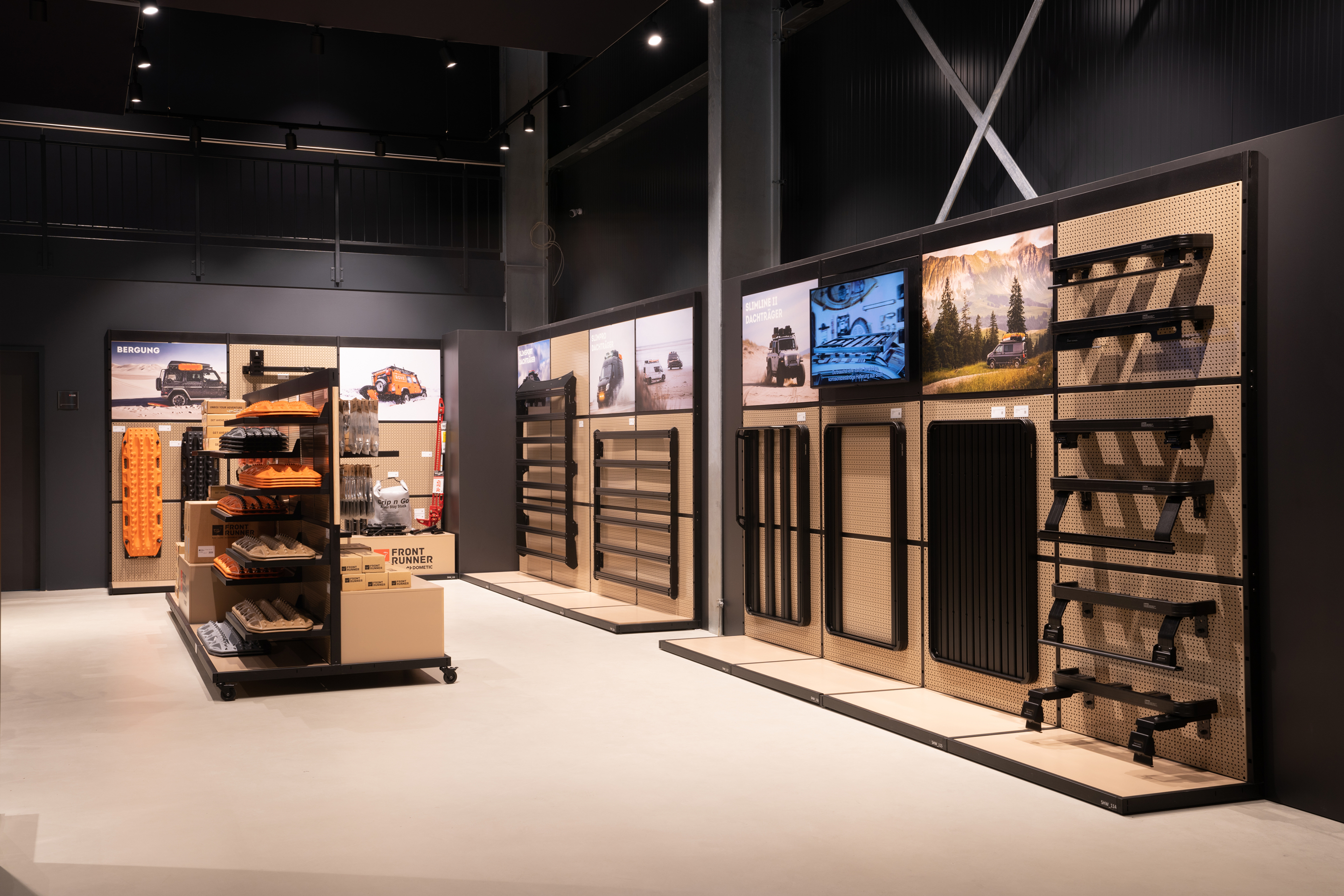 FrontRunner Dometic Showroom Hero Wide Racks