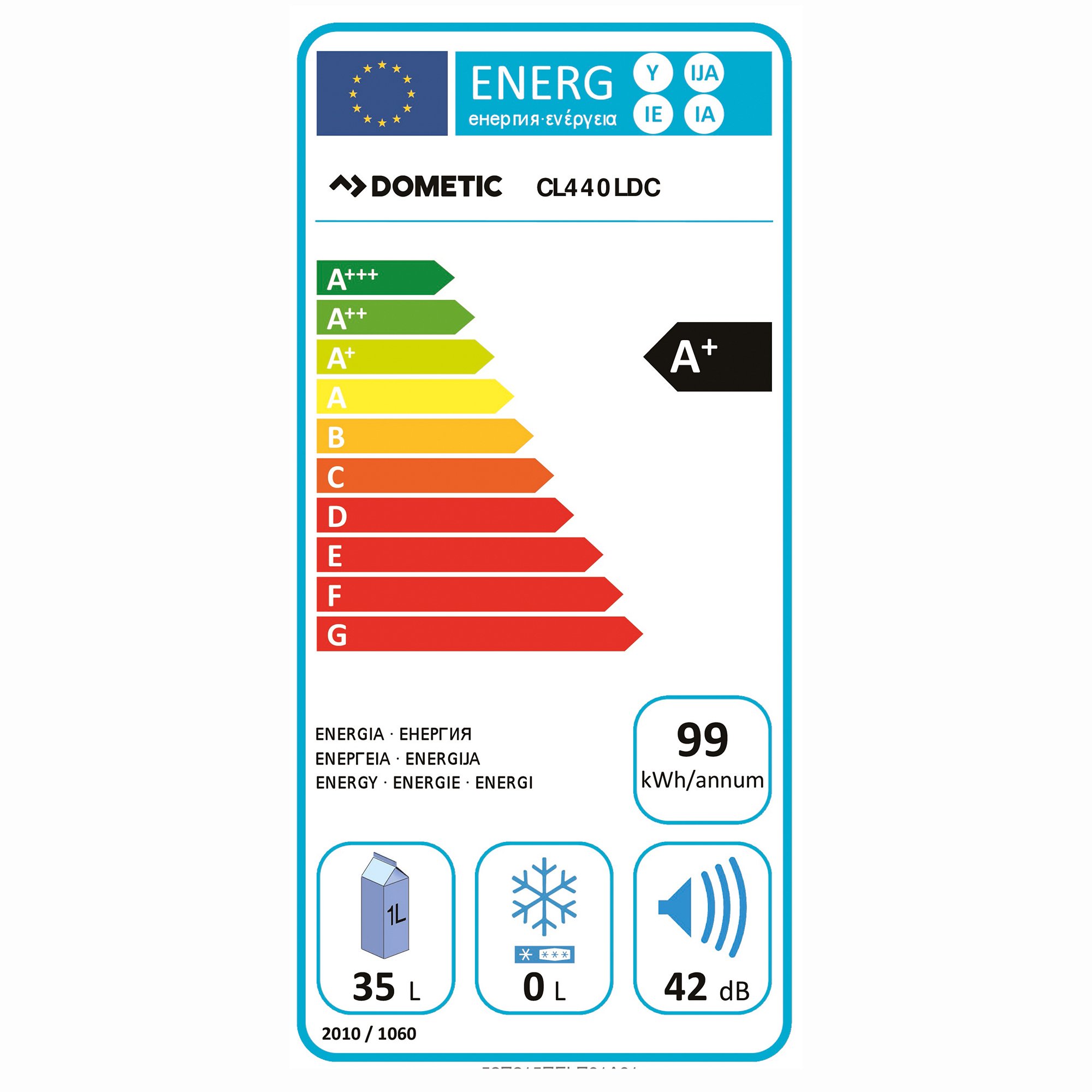 Dometic's guide on the latest minibar legislations - New vs Old labels - Item 1