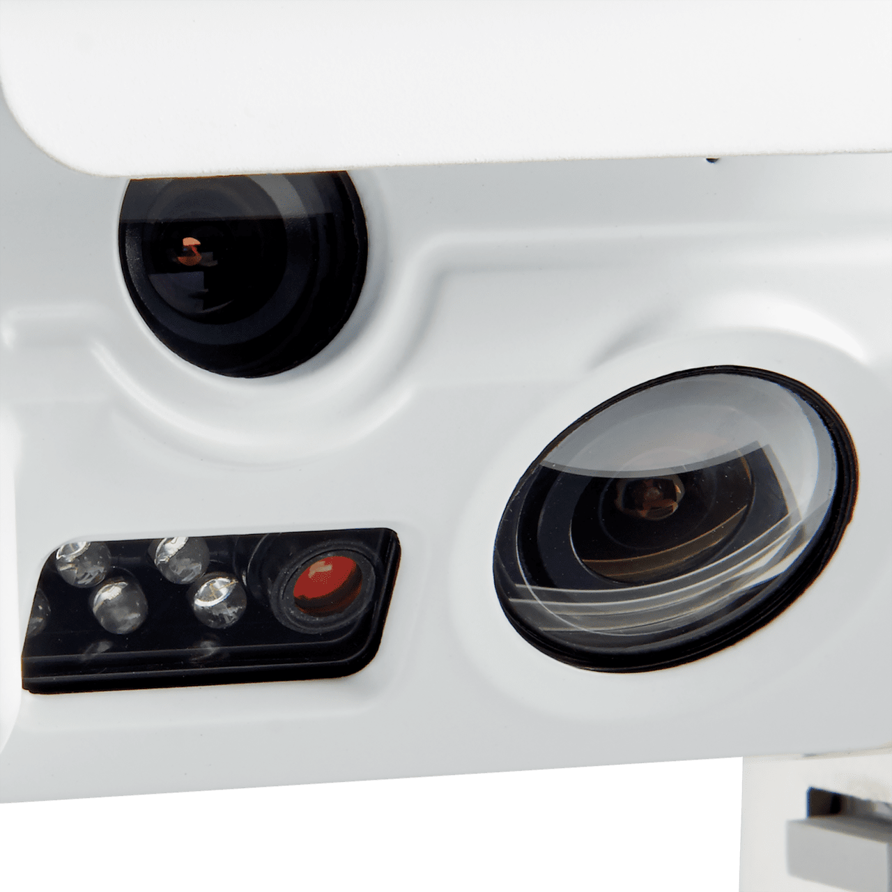 Two separate lenses