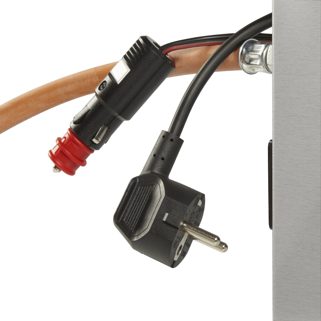 Werkt op 12/230 volt of gas